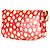Louis Vuitton Red Yayoi Kusama Monogram Vernis Dots Infinity Pochette Accessoires - view 2