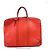Borsa da viaggio Porte-Document Damier Infini Louis Vuitton Rosso