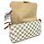 Borsa 3 in 1 Louis Vuitton Damier Azur Favorite MM Marrone Bianco - vista 11