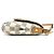 Borsa 3 in 1 Louis Vuitton Damier Azur Favorite MM Marrone Bianco - vista 6
