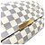 Borsa 3 in 1 Louis Vuitton Damier Azur Favorite MM Marrone Bianco - vista 9