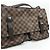 Borsa Messenger Damier Broadway Louis Vuitton Marrone Damier ebene - vista 15