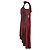Abito Midi Cabernet in Seta Borgogna di Diane von Furstenberg Rosso Bordò - vista 2