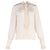 Autre Marque Rüschbluse Philosophy di Lorenzo Serafini aus cremefarbenem Polyester Weiß Roh