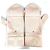 Louis Vuitton Gon Morning Ram Monogram Handschuhe Pink Weiß Mehrfarben Monogramm