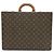 Briefcase Crusher Monogram Louis Vuitton Marrone Monogramma