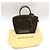 Louis Vuitton Monogram Lockit PM Tote Bag Braun Weiß Golden - Ansicht 17