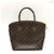 Louis Vuitton Monogram Lockit PM Tote Bag Braun Weiß Golden - Ansicht 2