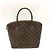 Louis Vuitton Monogram Lockit PM Tote Bag Braun Weiß Golden - Ansicht 3