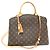 Borsa Louis Vuitton Grand Palais MM Marrone Rosso Monogramma