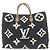 Borsa tote On the Go GM in Monogram Louis Vuitton Marrone Beige Monogramma - vista 2