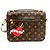 Borsa Louis Vuitton Pochette Metis MM Patches Marrone Multicolore Monogramma - vista 2