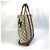 Borsa a Spalla Damieren Cabas Louis Vuitton Marrone Bianco - vista 3