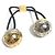 Accessorio per capelli Scrunchie Planet LV di Louis Vuitton Argento D'oro