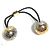 Accessorio per capelli Scrunchie Planet LV di Louis Vuitton Argento D'oro - vista 4