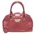 Bowling Borsa Boston Mini Montaigne GM in pelle Epi Louis Vuitton Rosso