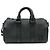 Bolso de Hombro Louis Vuitton Aerogram Keepall XS 2 Vías Negro - vista 2