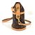 Borsa da viaggio in tela Monogram Louis Vuitton Marrone Monogramma - vista 4