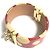Bracciale Bangle a Pois Yayoi Kusama di Louis Vuitton Bianco Rosso - vista 3