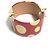 Bracciale Bangle a Pois Yayoi Kusama di Louis Vuitton Bianco Rosso - vista 4