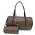 Borsa Tote Louis Vuitton Damier Papillon 30 Marrone
