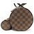 Borsa Tote Louis Vuitton Damier Papillon 30 Marrone - vista 3