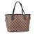 Borsa a Spalla Louis Vuitton Damier Neverfull PM Marrone Damier ebene - vista 2