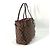 Borsa a Spalla Louis Vuitton Damier Neverfull PM Marrone Damier ebene - vista 3