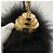 Portachiavi in peluche Fuzzy Bubble di Louis Vuitton Nero - vista 3