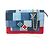 Portafoglio a Catena Flore in Denim Monogram Louis Vuitton Rosso Blu