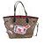 Borsa tote Neverfull MM My Monogram World Tour di Louis Vuitton Marrone Nero - Ansicht 2