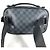 Borsa a Spalla Damier Graphite Louis Vuitton Nero - vista 2