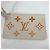 Borsa a Spalla Neverfull MM in Monogram Empreinte Louis Vuitton Beige - vista 13