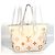 Borsa a Spalla Neverfull MM in Monogram Empreinte Louis Vuitton Beige - vista 2