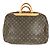 Borsa 2 in 1 Louis Vuitton Monogram Alize 24 Van Quatre Marrone - vista 2