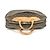 Borsa 2 in 1 Louis Vuitton Monogram Alize 24 Van Quatre Marrone - vista 5