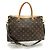 Borsa a Spalla Pallas MM 2 Vie Monogramma Louis Vuitton Beige