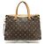 Borsa a Spalla Pallas MM 2 Vie Monogramma Louis Vuitton Beige - vista 2