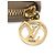 Carteira Zippy Monogram Embossada Louis Vuitton Bege - vista 6