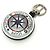 Louis Vuitton Damier Graphite Keyring Black White