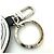 Louis Vuitton Damier Graphite Keyring Black White - view 3