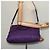 PRADA Bolso de Mano Nylon 2en1 Púrpura Dorado Auth 137460 - vista 26