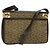 Céline Borsa a Spalla Celine C Sulky in Tela Beige Oro Auth 136204 D'oro