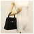 Borsa a mano Vala in pelle nera e oro Salvatore Ferragamo Auth BA4594 Nero D'oro - vista 21