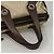 Bulgari Borsa a mano BVLGARI Logo Mania in tela beige e oro Auth bs28543 D'oro - vista 8