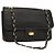 BALLY Borsa a Spalla in Pelle Trapuntata con Catena Nera Oro Auth BA4443 Nero D'oro