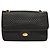BALLY Borsa a Spalla in Pelle Trapuntata con Catena Nera Oro Auth BA4443 Nero D'oro - vista 13