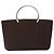 CHANEL Handtasche aus Nylon braun silber CC Auth bs28458 - Ansicht 13