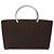CHANEL Handtasche aus Nylon braun silber CC Auth bs28458 - Ansicht 2