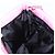 Borsa a spalla con catena Prada in nylon rosa argento autentica 134961M - vista 21